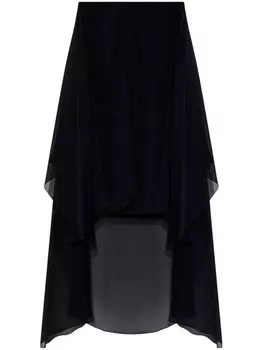 Chlo струящиеся асимметричные шорты, черный