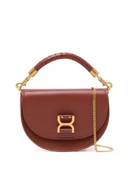 Chlo сумка через плечо Marcie, коричневый