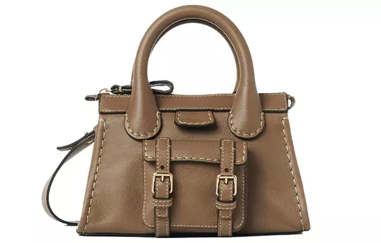 Chlo Сумка Chloe Bags из кожи буйвола на одно плечо, мини-сумка через плечо для женщин, цвет армейский зеленый