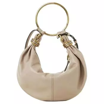 Chlo Сумка Chloe из телячьей кожи, небольшого размера, коричневого цвета