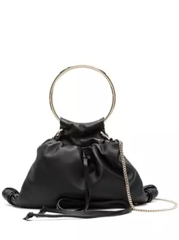 Chlo сумка-тоут Arlne с металлической ручкой, черный