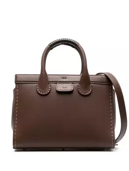 Chlo сумка-тоут Edith, коричневый