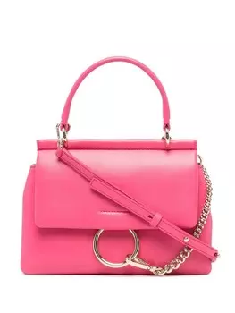 Chlo сумка-тоут Faye, розовый
