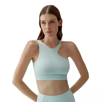 Chloe Born Living Yoga Женский топ для йоги, голубой