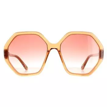 Chloe круглый женский кристально-розовый градиент ch0008s ester Chlo, оранжевый