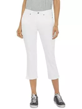 Chloe женские эластичные узкие джинсы-капри NYDJ, цвет optic white