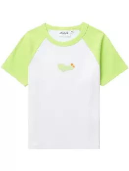 CHOCOOLATE футболка с логотипом, белый