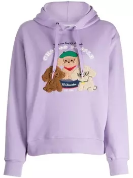 Chocoolate худи с нашивкой, фиолетовый