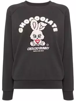 CHOCOOLATE толстовка с графичным принтом, серый