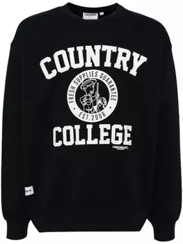 CHOCOOLATE толстовка с графичным принтом, синий