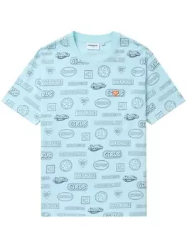 CHOCOOLATE толстовка с графичным принтом, синий