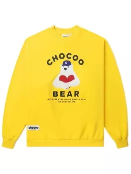 Chocoolate толстовка с принтом, желтый