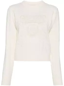 CHOCOOLATE вышитый джемпер, белый