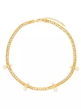 Чокер Floating Pearl Missoma, золотой