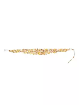 Чокер Gema Swarovski, золотой