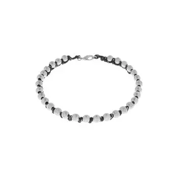 Чокер «Малибу Мяч» BALENCIAGA, серебряный