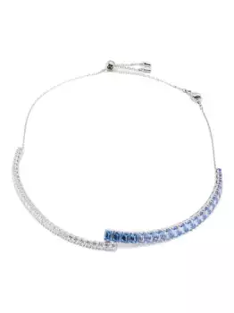 Чокер Matrix Swarovski, серебяный