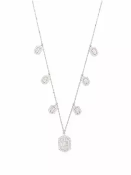 Чокер Sparkle n3 из белого золота с бриллиантами Djula, серебряный