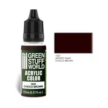Чоко Браун, Paint - Acrylic Color Paint - 17ml (Green Stuff World)