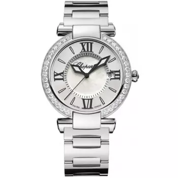 Chopard Imperiale 36 мм Серебряный циферблат Бриллиант Женские часы 388532-3004