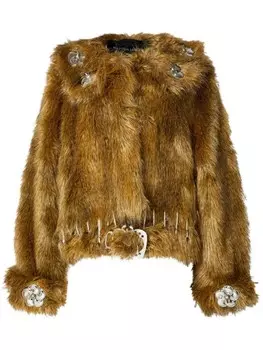 Chopova Lowena куртка Queenie, коричневый