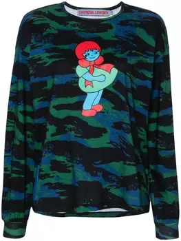 Chopova Lowena прото футболка, синий