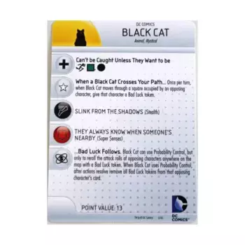 Чёрный кот #013 (С), DC HeroClix - World's Finest - Singles