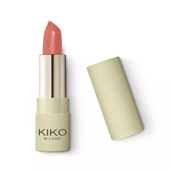 Чрезвычайно комфортная матовая помада 100 универсальный нюд Kiko Milano Green Me, 4 гр