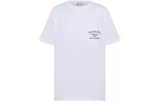 CHRISTIAN ATELIER Футболка мужская белая Dior, белый