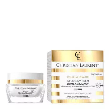 Christian Laurent Pour La Beaute 65+ Инфузионный омолаживающий крем против глубоких морщин 50мл