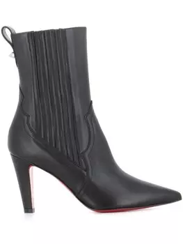 Christian Louboutin 85мм ботинки Santigag, черный