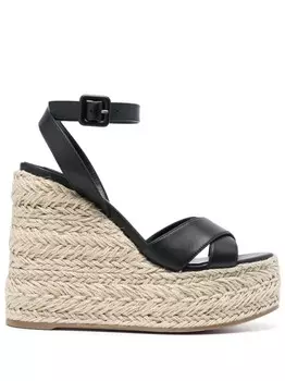 Christian Louboutin эспадрильи Mariza Zeppa 130, черный