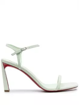Christian Louboutin босоножки Condora 85 с ремешком на щиколотке, зеленый