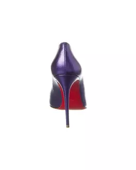 Christian Louboutin Hot Chick 100 Кожаные туфли, фиолетовый