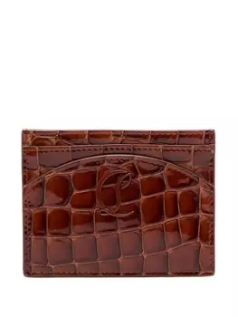 Christian Louboutin картхолдер с логотипом CL, коричневый