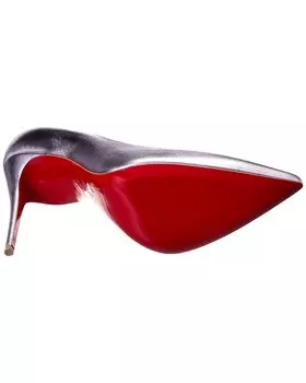 Christian Louboutin Kate 100 Кожаные туфли, фиолетовый