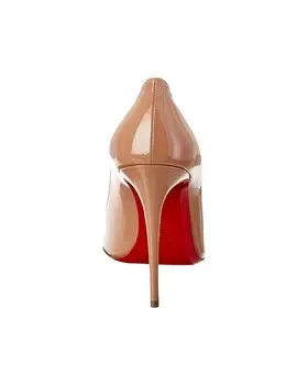 Christian Louboutin Kate 100 Патентные Туфли, розовый