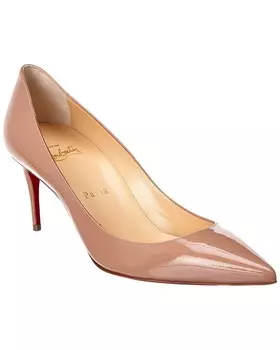 Christian Louboutin Kate 70 Патентные Туфли, бежевый