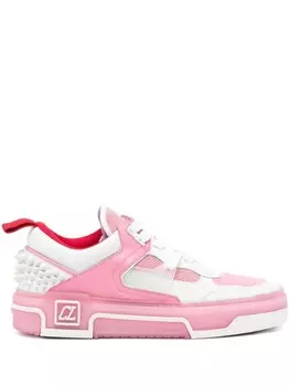 Christian Louboutin кроссовки Astroloubi с заклепками-шипами, белый