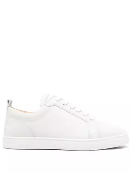 Christian Louboutin кроссовки на шнуровке, белый