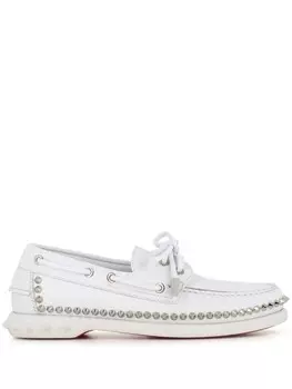 Christian Louboutin лоферы Donna, белый