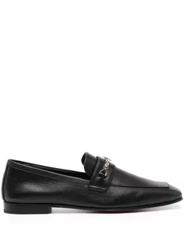 Christian Louboutin лоферы MJ Moc, черный