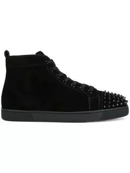 Christian Louboutin Louis hi-top sneakers, черный