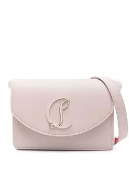 Christian Louboutin маленькая сумка через плечо Loubi54, розовый