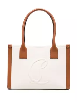 Christian Louboutin маленькая сумка-тоут By My Side, нейтральный цвет