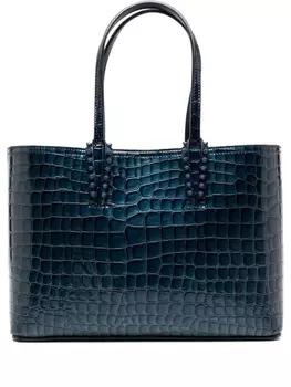 Christian Louboutin маленькая сумка-тоут Cabata, синий