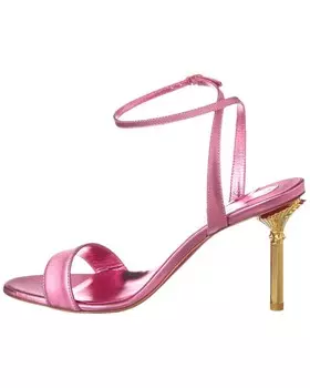 Christian Louboutin Mascasandal 85 Кожаные сандалии, розовый