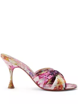 Christian Louboutin мюли Nicol Is Back 85, розовый