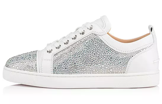 Кроссовки Christian Louboutin Skateboarding Men, белый/серебристый