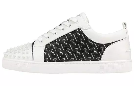 Кроссовки Christian Louboutin Skateboarding Men 32300155193, белый/черный